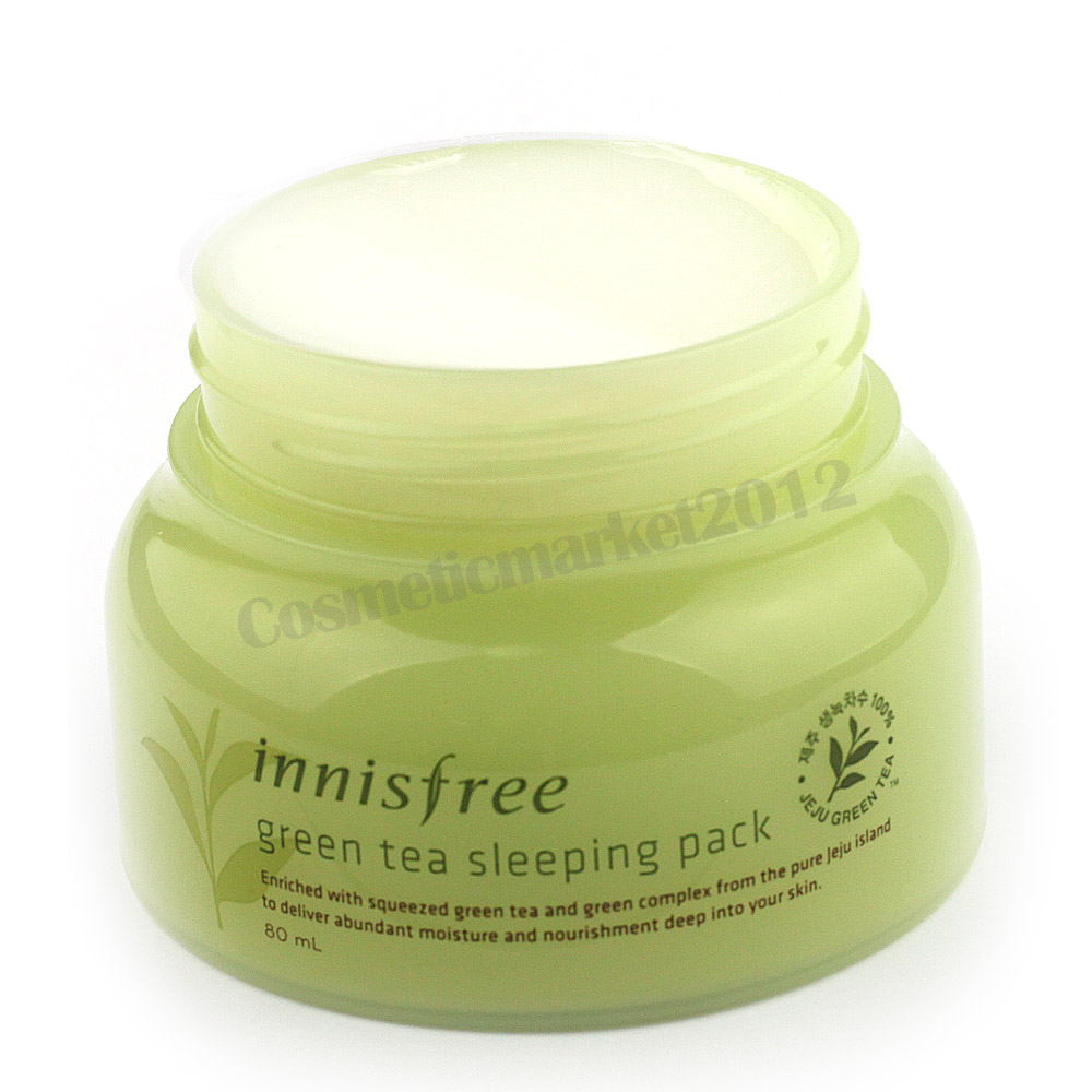 Innisfree Green Tea Sleeping Pack 80ml New Upgrade Free Gifts | eBay