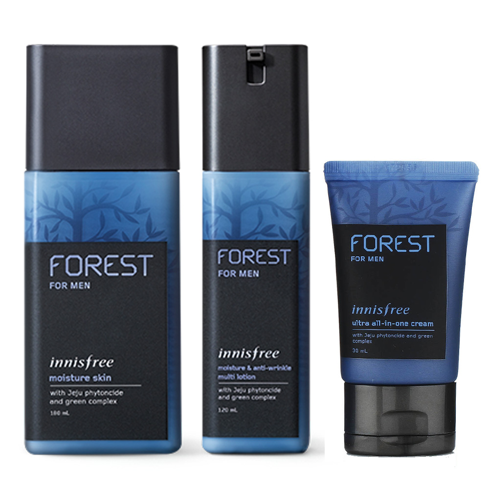 Innisfree Forest For Men Moisture Dual Set / Skin180ml+Lotion120ml ...