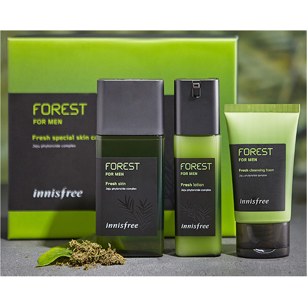 INNISFREE Forest For Men Fresh Dual(Skin+Lotion) Set Free gifts | eBay